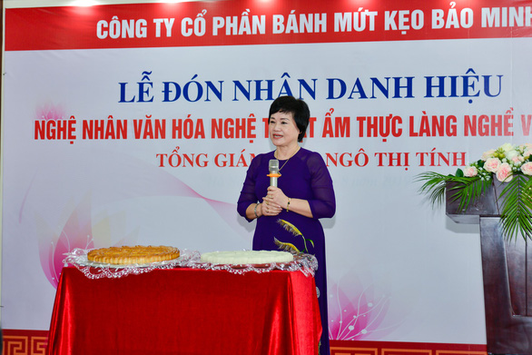 Tổng giám đốc công ty Bánh kẹo Bảo Minh nhận danh hiệu Nghệ nhân - Ảnh 3.