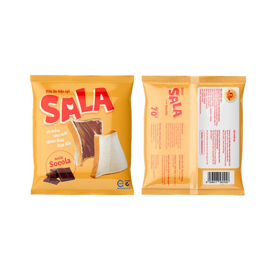 Bánh Sala nhân socola: Món ăn tiện lợi, đủ dinh dưỡng | Bảo Minh