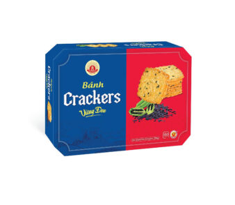 Bánh Crackers Vừng đen 270g
