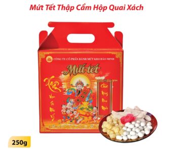 Mứt Tết Thập Cẩm Hộp Quai Xách 250g