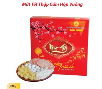 Mứt Tết Thập Cẩm Hộp Vuông 300g