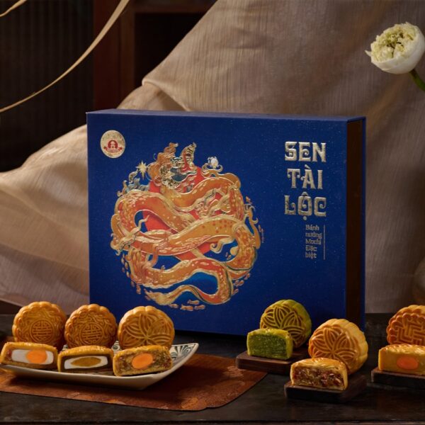 Hộp Sen Tài Lộc 600g