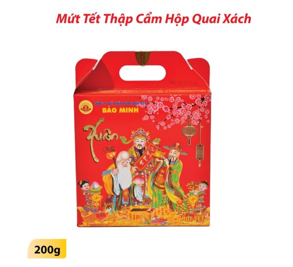 mut tet thap cam hop quai xach 200g mut tet thap cam hop quai xach 200g