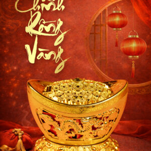 Chĩnh Rồng Vàng 135g
