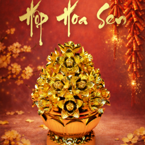 Hộp Hoa Sen 180gr