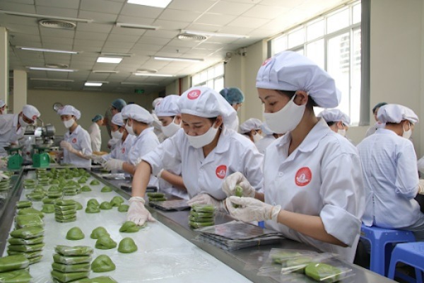 Dây chuyền sản xuất bánh tại Bảo Minh