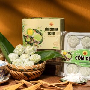 Bánh Cốm Phủ Dừa