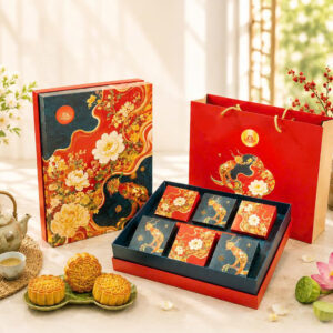 Hộp Bánh Trung Thu Sen Tài Lộc