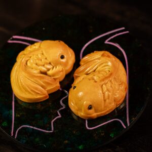 Bánh Trung Thu Cá Vàng Nướng