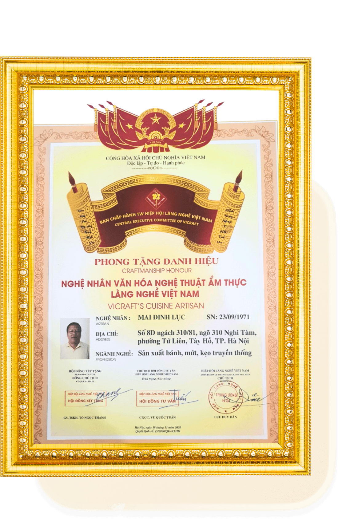 Nghệ nhân Mai Đinh Lục